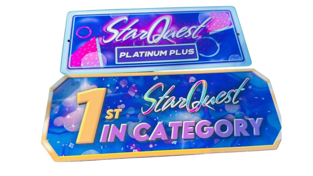 StarQuest Platinum Plus and 1st in Category awards